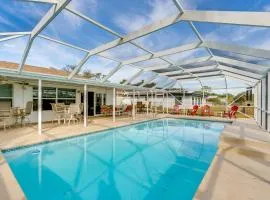 Fishing Dock and Grill Pet-Friendly North Port Home