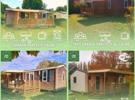 Chalet 3 chambres 6 pers Tohapi 3 &eacute;toiles- Direct proprio- plusieurs logements, chal&eacute; alpino em Ivry-la-Bataille