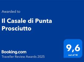 Il Casale di Punta Prosciutto, hotel v destinaci Punta Prosciutto