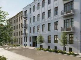 Szmaragdowy apartament w centrum Łodzi