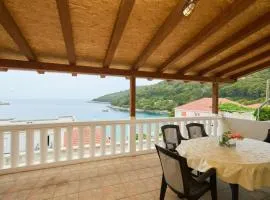 Holiday apartment in Saplunara with sea view, terrace, air conditioning, WiFi 5197-5
