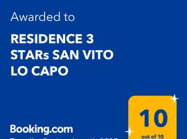 RESIDENCE 3 STARs SAN VITO LO CAPO, hotel v destinaci San Vito lo Capo