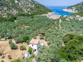 Maison traditionnelle grecque avec accès direct à la plage de Glysteri à pied