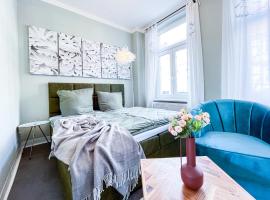 N&N Apartments - Stadt & Schlossblick mit eigenem Garten, κατάλυμα με κουζίνα στο Σβερίν