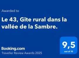 Le 43 - Gîte rural 3 épis, près de Binche, Thuin et Mons