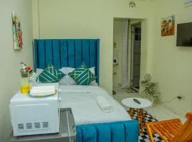 Turquoise Studio with Netflix & WIFI