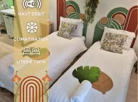 Boudoir - Clim-Wifi-Twin-Gare