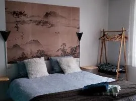 Chambre avec sdb privative - Maison La Libéllule