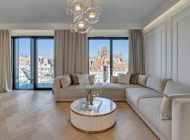 DEO PLAZA Premium Suites & Riverside by Downtown Apartments, hotel con tinas de hidromasaje en Gdansk