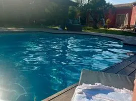 Le p’tit bonheur-Piscine chauffée-clim-Park