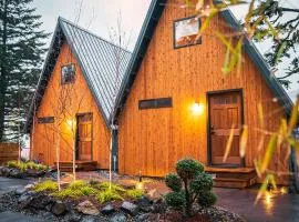 Luxury Cabin with Outdoor Tub ArtBliss III