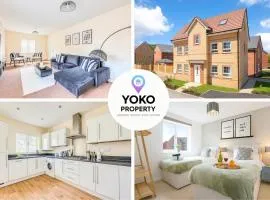 Detached House in Brooklands - Prime Location - Driveway Parking, Self-Check-In, Fast WiFi and Smart TV by Yoko Property