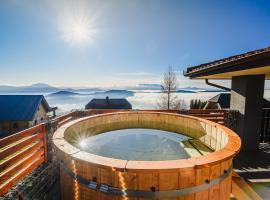 Holiday Home Mountainview Horizon with Private Sauna & Hot Tub, villa in Dravograd