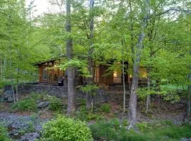 Private Cabin by River with Fireplace