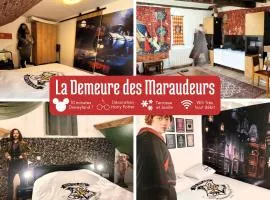La demeure des maraudeurs -10min Disney-Jardin & BBQ