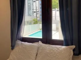 Suíte na casa amazônica