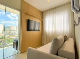 Conforto e modernidade na praia 400m - mar