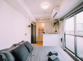 Minimalist Loft Namba Compact Studio with a 24-hour Gym MA1003