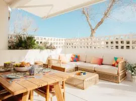 Terrasses - Beach apartment with swimming pool
