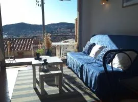 T2 belle terrasse avec vue sur mer