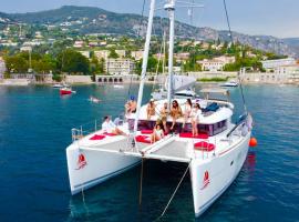 Red Sail, boat in Monte Carlo