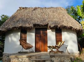 Cabañas Los Gallitos Ecolodge, hotell sihtkohas Sacalum