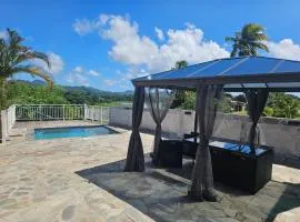 Villa moderne avec piscine privée à Le François, 70 m²