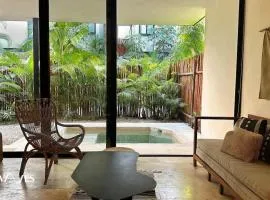 2 BR with Private Pool & Spacious Green Areas by Waves Management
