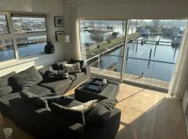The Boathouse with boat