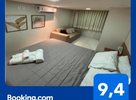 Tambaú Israel Flat 421 - cobertura com piscina beira mar, hotel in João Pessoa