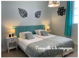 Chambres d'hôtes écolabellisées du Domaine de Ludeye - sérénité dans le Médoc, hotel v destinaci Listrac-Médoc
