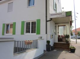 Gästehaus zur Linde, hotell i Ingolstadt