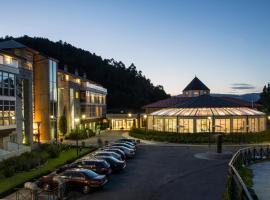 Lobios Caldaria Hotel Balneario, hotel med onsen i Bubaces