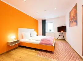 Bunter Hund Apartments - Hund, Parkplatz, Wintergarten