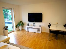 Viesnīca Modern und Gemütlich, Ferienwohnung mit Balkon und Netflix in Leimen WeHome Komfort pilsētā Leimene