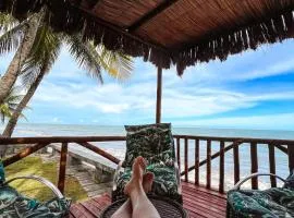 Paraíso de Tabuba - casa de aluguel por temporada - 32km de Maceió-AL - Pé na areia - 24h de Frente para o mar