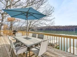 Private Dock and Decks Lakefront Retreat in Stover!