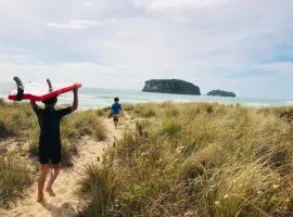 Whanga Bar Surf Views - Whangamata Holiday Home