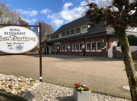 Gasthof Zum Dorfkrug, hotel que aceita pets em Molbergen