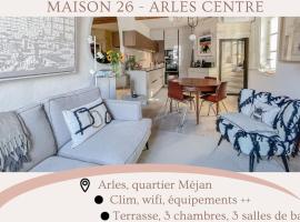 Luxury Town House Centre Arles、アルルのホテル