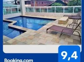 Apartamento Com Piscina e Sacada Gourmet- Aviação#