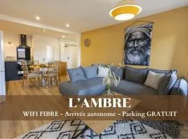 L'Ambre - 1 à 4P - Wifi Fibre - Parking Gratuit