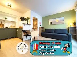 Happiness Disney 10min Gare 1min Paris 25 min