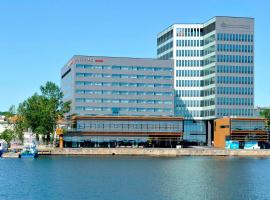 Romantiska viesnīca Courtyard by Marriott Gdynia Waterfront Gdiņā