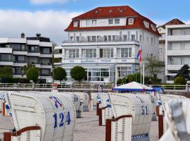 Hotel Strandschlösschen, hotel di Travemünde