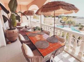 Boho chic Ibiza vibe appartment 4p