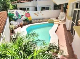 Playacar Family house private pool and surrounded by nature