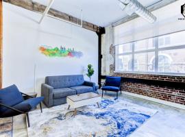 The Stallion #106 - Walk to Museums, Luxe Loft with free gated parking、メンフィスのホテル