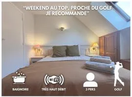 Duplex de charme près du golf, wifi et parking