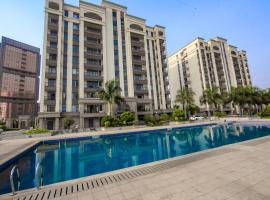 Appartement au c&oelig;ur de Yaound&eacute;，雅溫德的附設泳池的飯店